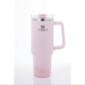 Stanley Adventure 40oz Stainless Steel Quencher Tumbler Petal Pink Landscape